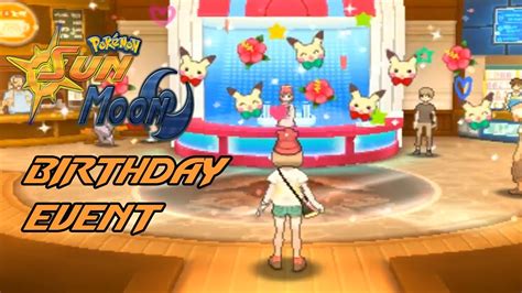 pokemon sun and moon special events.